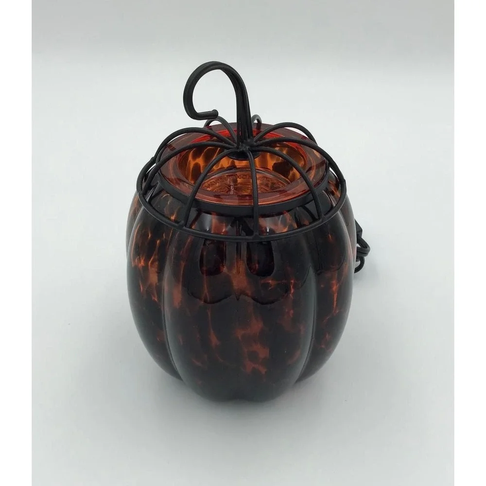 Scentsy Tiger Eye Pumpkin Electric Wax Warmer Fall Decor Thanksgiving Halloween